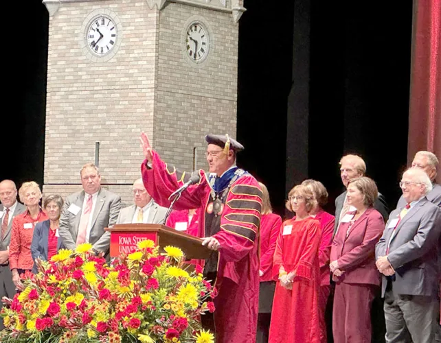 ISU president announces 'moonshot' goals